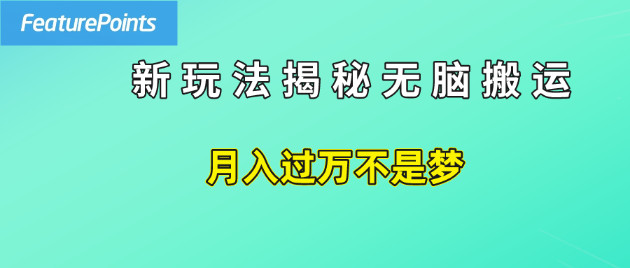 简单操作，每天50美元收入，搬运就是赚钱的秘诀！ - 智识科技网-智识科技网